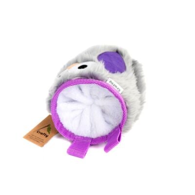 Crafty Climbing Lavender Furry Owl チョークバッグ