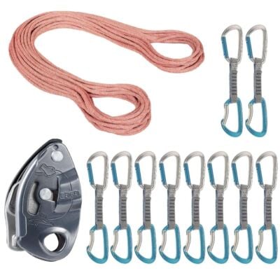 Oliunìd Kit オファー 9.5 Crag Classic Rope Orbit Express GriGri