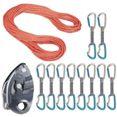 Oliunìd Kit オファー 9.8 Crag Classic Rope Orbit Express GriGri