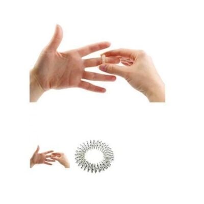 Crimp Oil Acupuncture Ring 指のマッサージアクセサリー