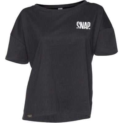 Snap Climbing Crop Top Hemp T-Shirt レディース Tシャツ