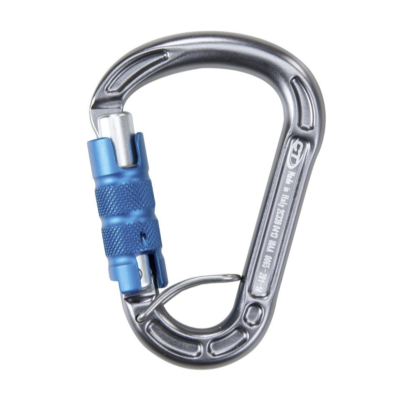 Petzl GriGri クライミング用アシストブレーキ器具とカラビナ
