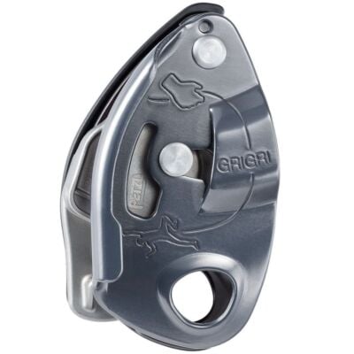 Petzl GriGri クライミング用アシストブレーキ器具とカラビナ