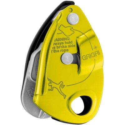 Petzl GriGri + Plus 確保器とクライミング用カラビナ