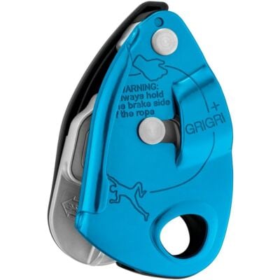 Petzl GriGri + Plus 確保器とクライミング用カラビナ