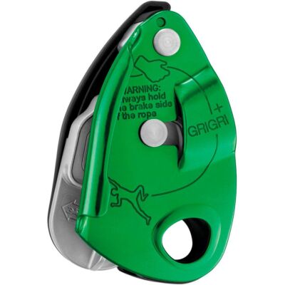 Petzl GriGri + Plus 確保器とクライミング用カラビナ