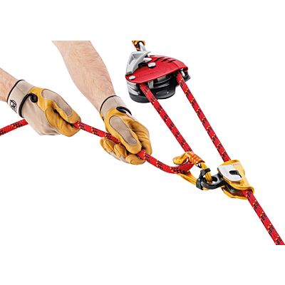 Petzl Maestro L レスキュー用ロック付きプーリー内蔵ディセンダー