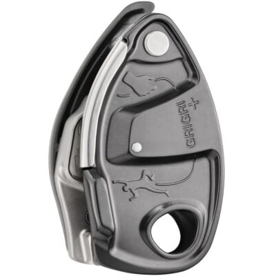 Petzl GriGri + Plus 確保器とクライミング用カラビナ