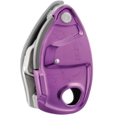 Petzl GriGri + Plus 確保器とクライミング用カラビナ