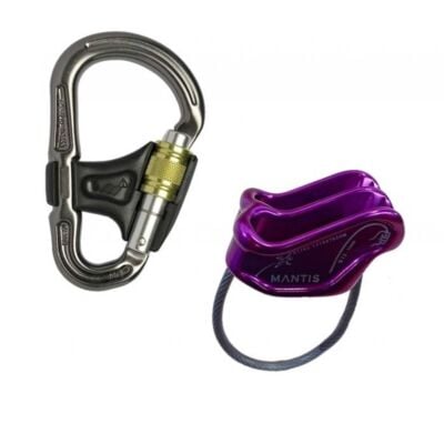 DMM Mantis Belay Master 2 セット ビレイデバイス + クライミングカラビナ
