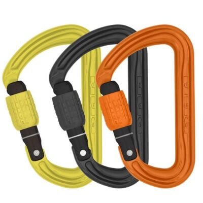 DMM Shadow Screwgate Colour Pack 3個のクライミングカラビナセット