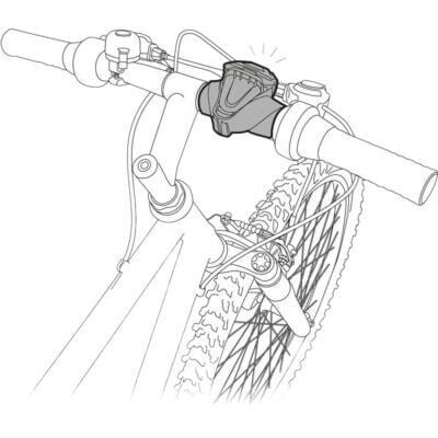 Petzl Bike Adapt 2 ヘッドランプ用自転車マウント