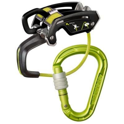 Edelrid Giga Jul Belay Kit Strike Screw アシストブレーキ付きクライミングビレイデバイス