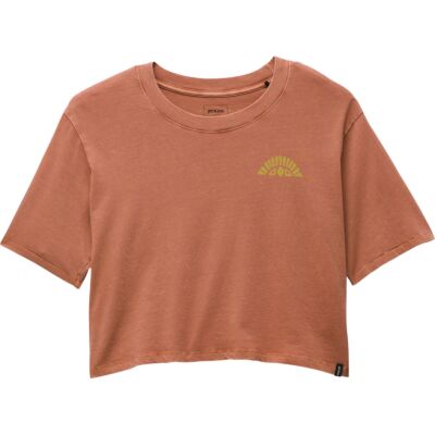 Prana Everyday Graphic Crop tee レディース Tシャツ