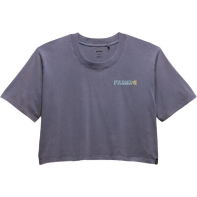 Prana Everyday Good Vibes Crop レディース Tシャツ