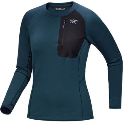 Arc'teryx Kyanite Baselayer Crew Neck W レディース サーマル ロングスリーブ シャツ