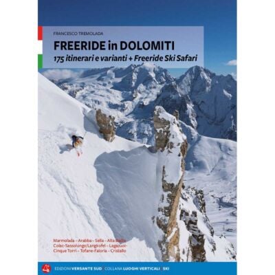 Versante Sud Freeride in Dolomiti アルパインスキーガイド