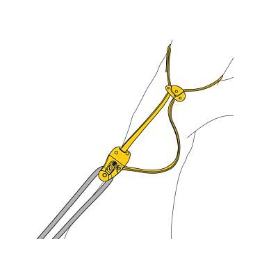 Petzl Eject ツリーワーク用フォールスクロッチ