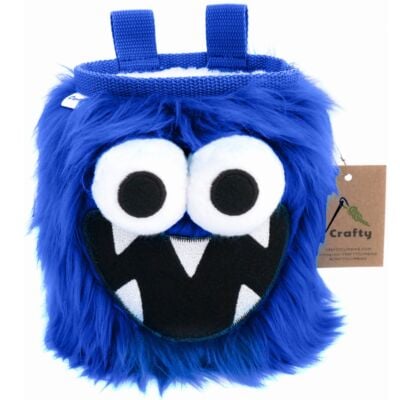Crafty Climbing Dark Blue Five Toothed Monster チョークバッグ