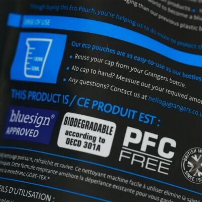 Grangers Wash + Repel Clothing 2 in 1 1L Eco Pouch 撥水洗剤
