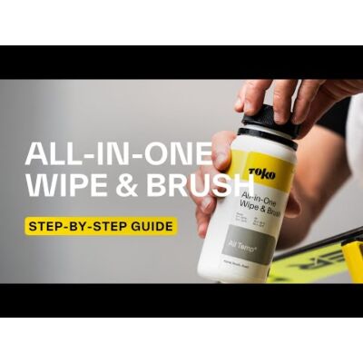 Toko All-In-One Wipe & Brush スキー用ワックス