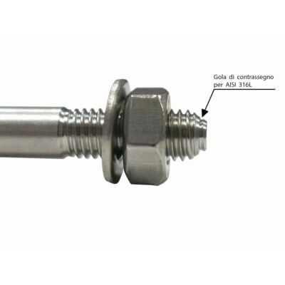 Raumer Hang Fix inox M10L d10x86mm 二重拡張釘 マリーナバージョン