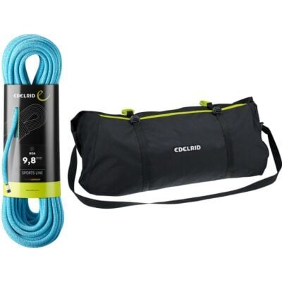 Edelrid Boa 9.8 mm + Liner Rope Bag クライミングロープ