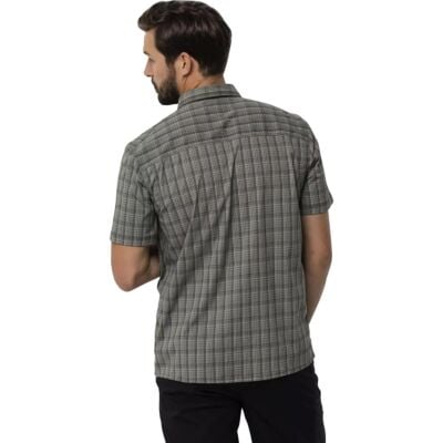 Jack Wolfskin Rays Stretch Vent Shirt M メンズショートスリーブシャツ