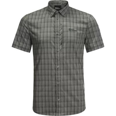 Jack Wolfskin Rays Stretch Vent Shirt M メンズショートスリーブシャツ