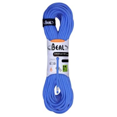 Beal Joker Soft 9.1 mm Unicore Dry Cover クライミングロープ