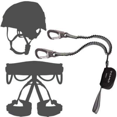 Oliunìd Deal Kit CAMP Kinetic Rewind セット クライミング + ヘルメットとハーネス via ferrata
