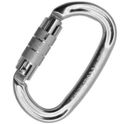 Kong Ovalone Alu Twist-lock ダブルアクションカラビナ