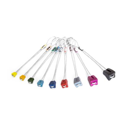 Kouba Stoppers Alu Nuts Anodized セット カラフル クライミング ナッツ 1 から 9