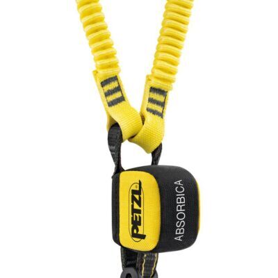 Petzl Absorbica-Y Tie-Back エネルギーアブソーバー内蔵ダブルランヤード