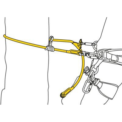 Petzl Microflip ツリーワーク用調整式ランヤード