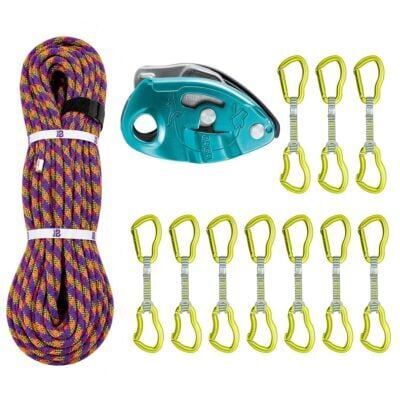 Oliuníd Deal Kit Lampo Purple/Yellow Ergo Anniversary GriGri
