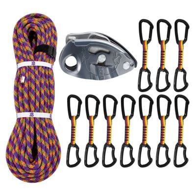 Oliunìd Deal Kit Lampo Purple/Yellow Session GriGri