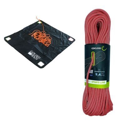 Oliunìd Kit Leonidio 9.4 mm + ゴールデンロックロープタープ