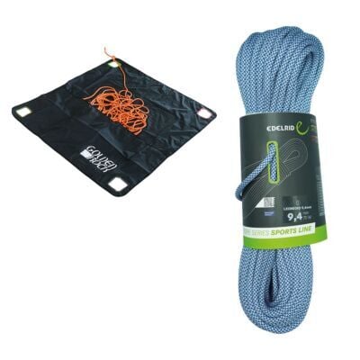 Oliunìd Kit Leonidio 9.4 mm + ゴールデンロックロープタープ