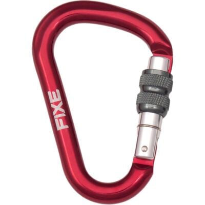 Fixe Lotus Stone HMS Screw クライミング用スクリュー付きカラビナ