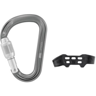 Petzl Attache Bar クライミング用スクリューゲートカラビナ