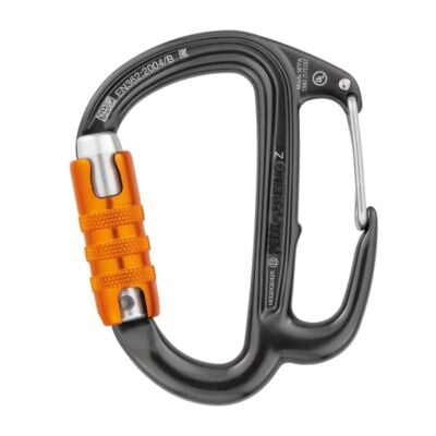 Petzl Freino Z スペレオロジー用のブレーキ付きカラビナ