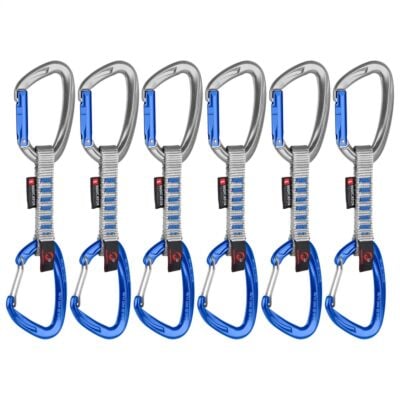 Mammut Crag Keylock Wire 10 cm Indicator 6-Pack クライミング用クイックドローセット