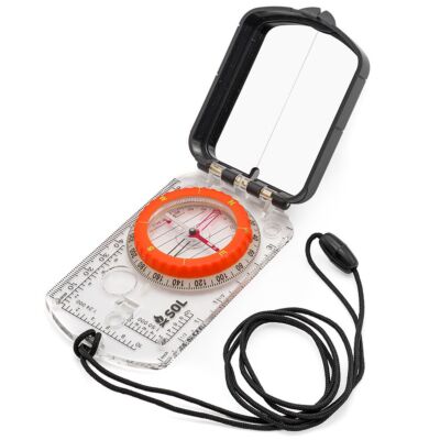 SOL Sighting Compass With Mirror コンパス