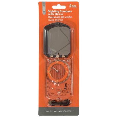 SOL Sighting Compass With Mirror コンパス