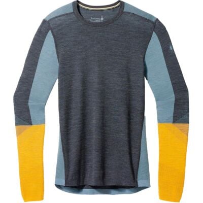 Smartwool Men's Intraknit Thermal Merino Base Layer Colorblock Crew メンズ長袖サーマルシャツ