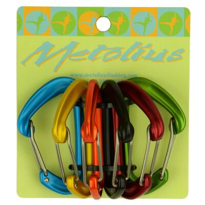 Metolius FS Mini II Jet Set 6 Pack クライミング用カラビナ
