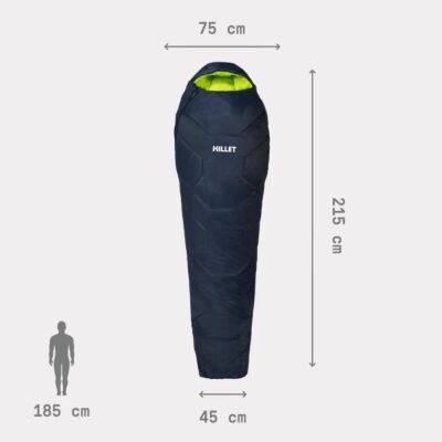 Millet Baikal 1100 Reg 寝袋