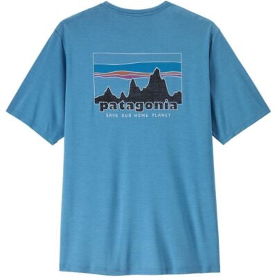 Patagonia M's Cap Cool Daily Shirt - '73 Skyline メンズTシャツ