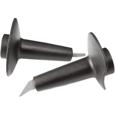 Fizan Puntali Race 35 mm ノルディックウォーキングとスキーロール用のストック先端2個セット